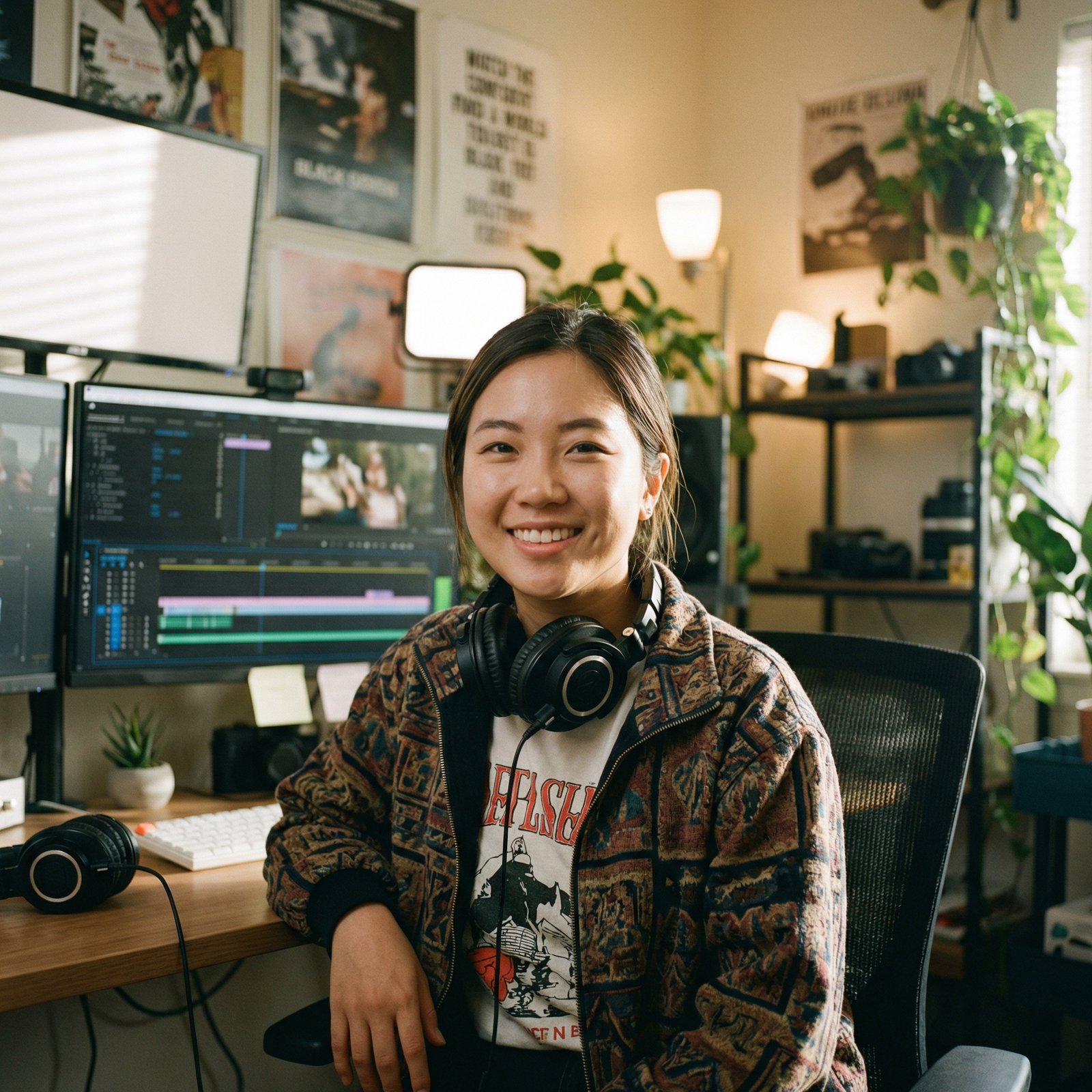 国产主播剪辑师赵小曼